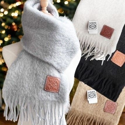 LOEWE マフラー スカーフ ( ウール&モヘア) (LOEWE/マフラー・ストール