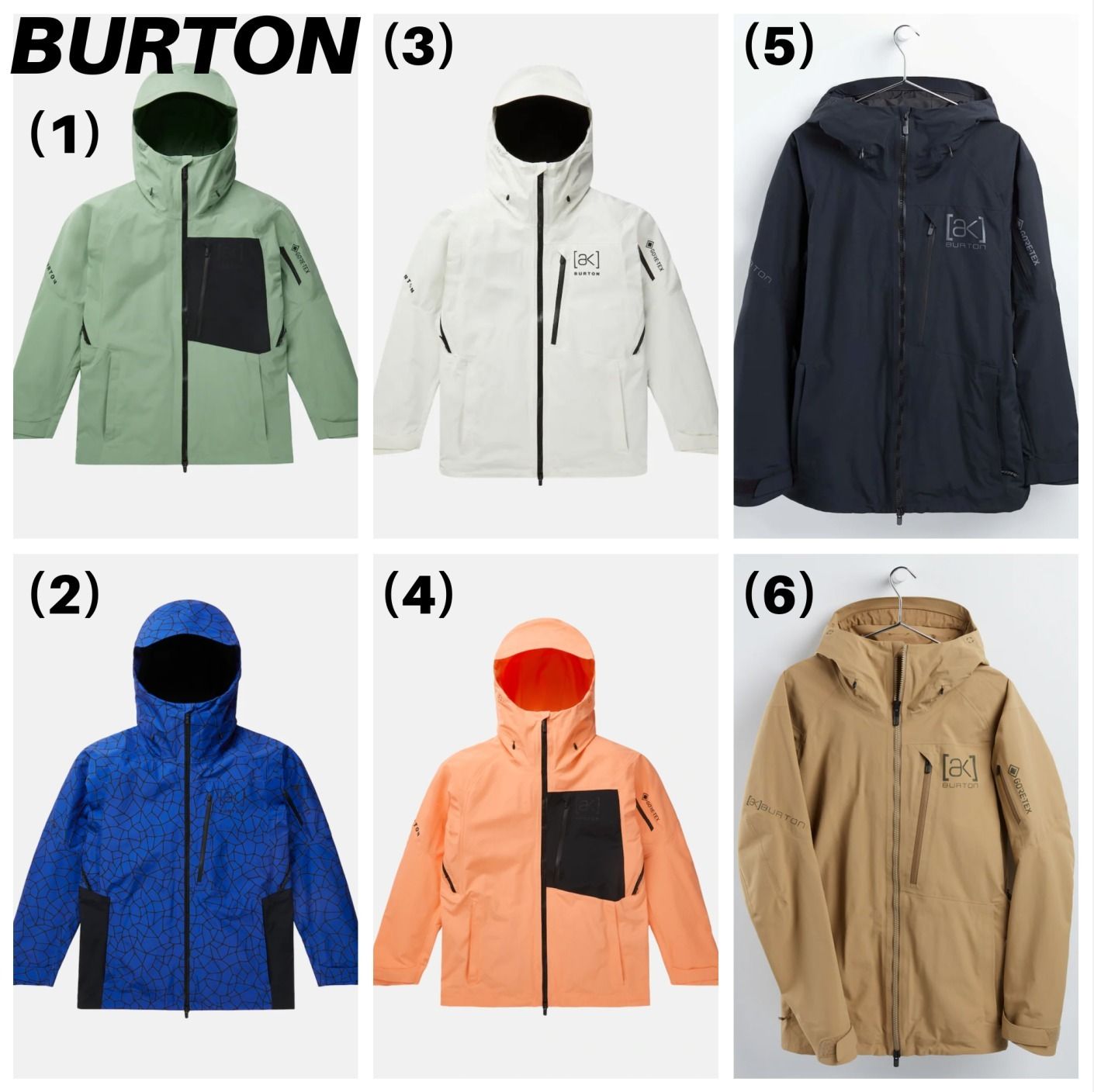 Burtonバートンスノーボードウェア セット Sサイズ Burton AK Gore-TEX