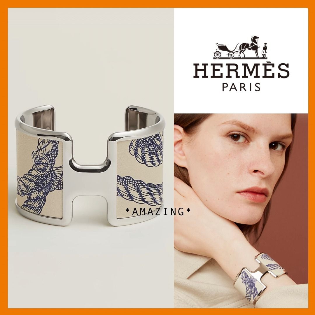 HERMES】おしゃれ！カフ バングル☆Olympe cuff bracelet (HERMES