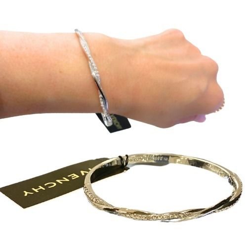 GIVENCHY】Pave Twist Bangle Bracelet☆ブレスレット (GIVENCHY