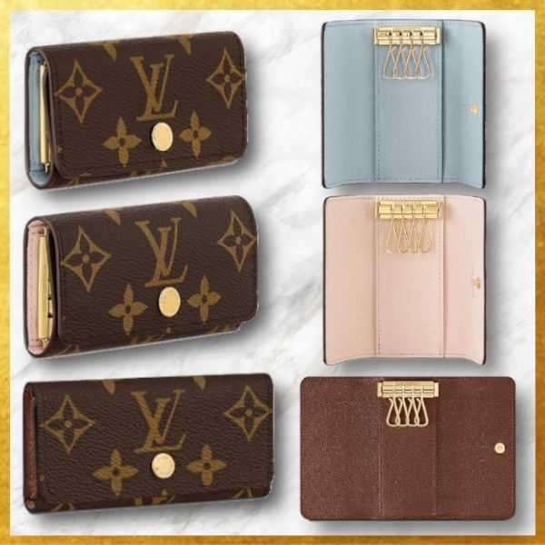 日本限定 大人気 Louis Vuitton キーケース ミュルティクレ4 3色