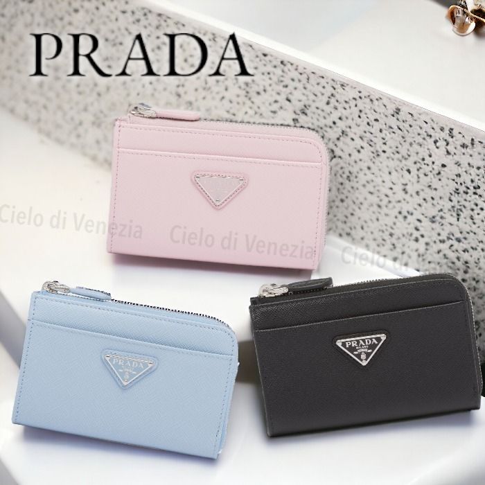 PRADA プラダ サフィアーノトライアングル キーケース (PRADA/キー