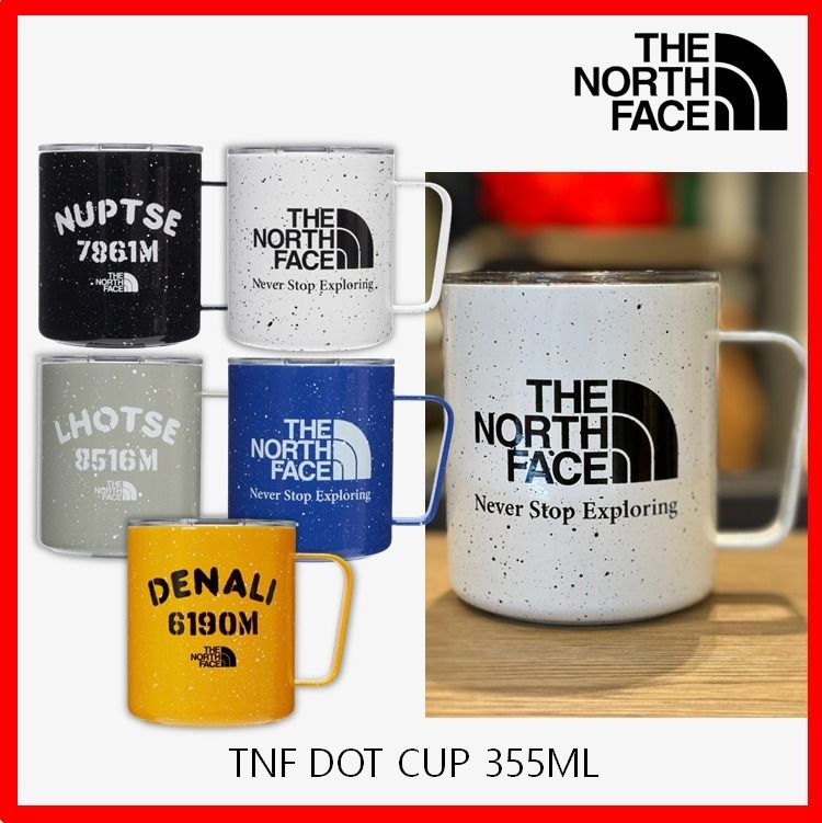 新品未開封 4個セット ザ・ノースフェイス マグカップ コップ キャンプ