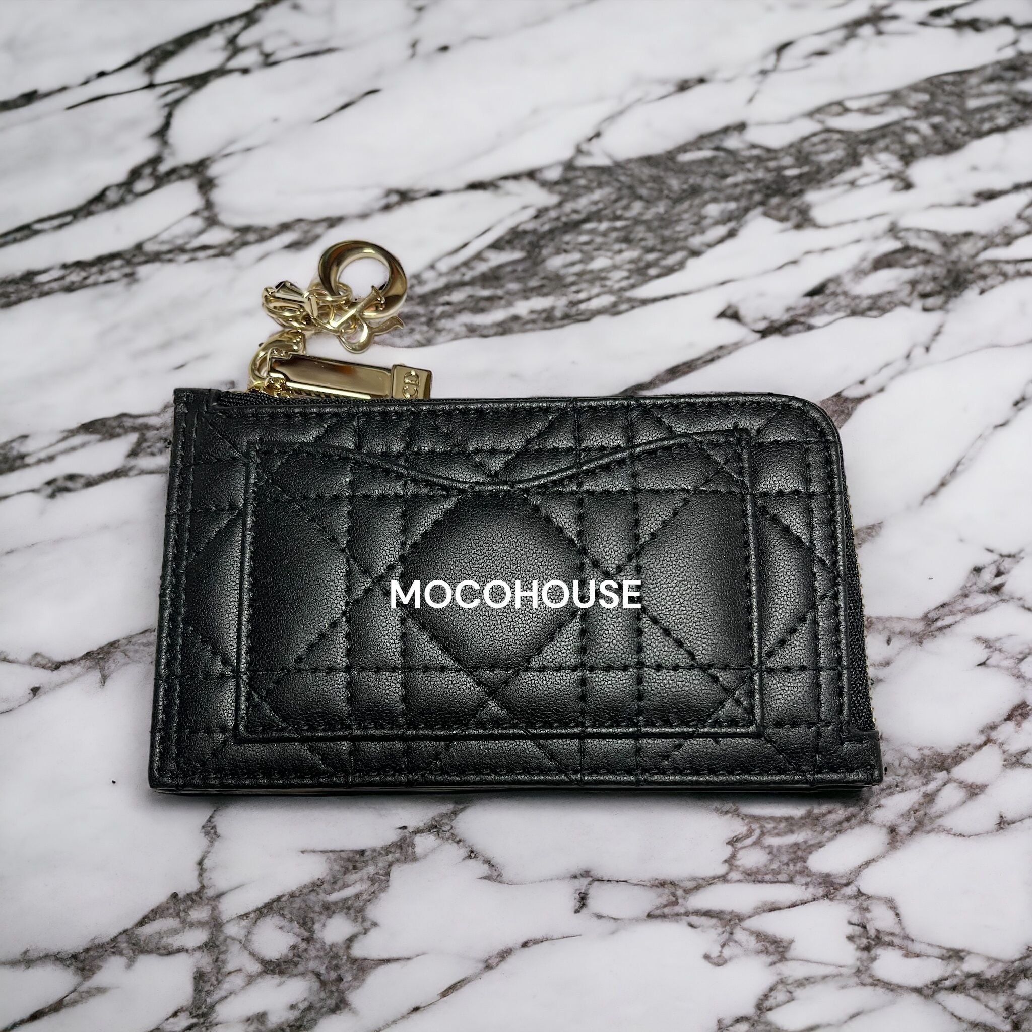 すぐ届く DIOR LADY DIOR COSMOS ジップ カードホルダー (Dior/カード