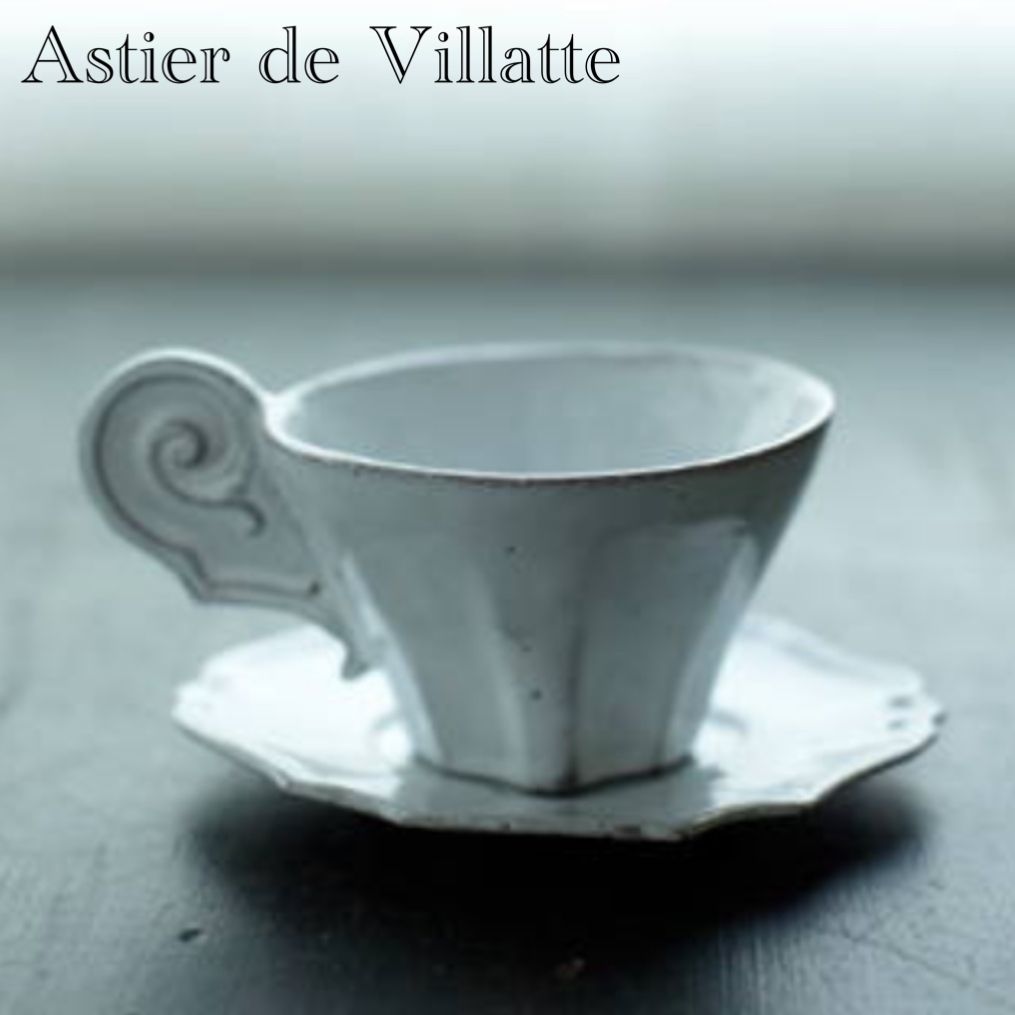 アスティエドヴィラット Regence マグカップ ソーサーセット (Astier