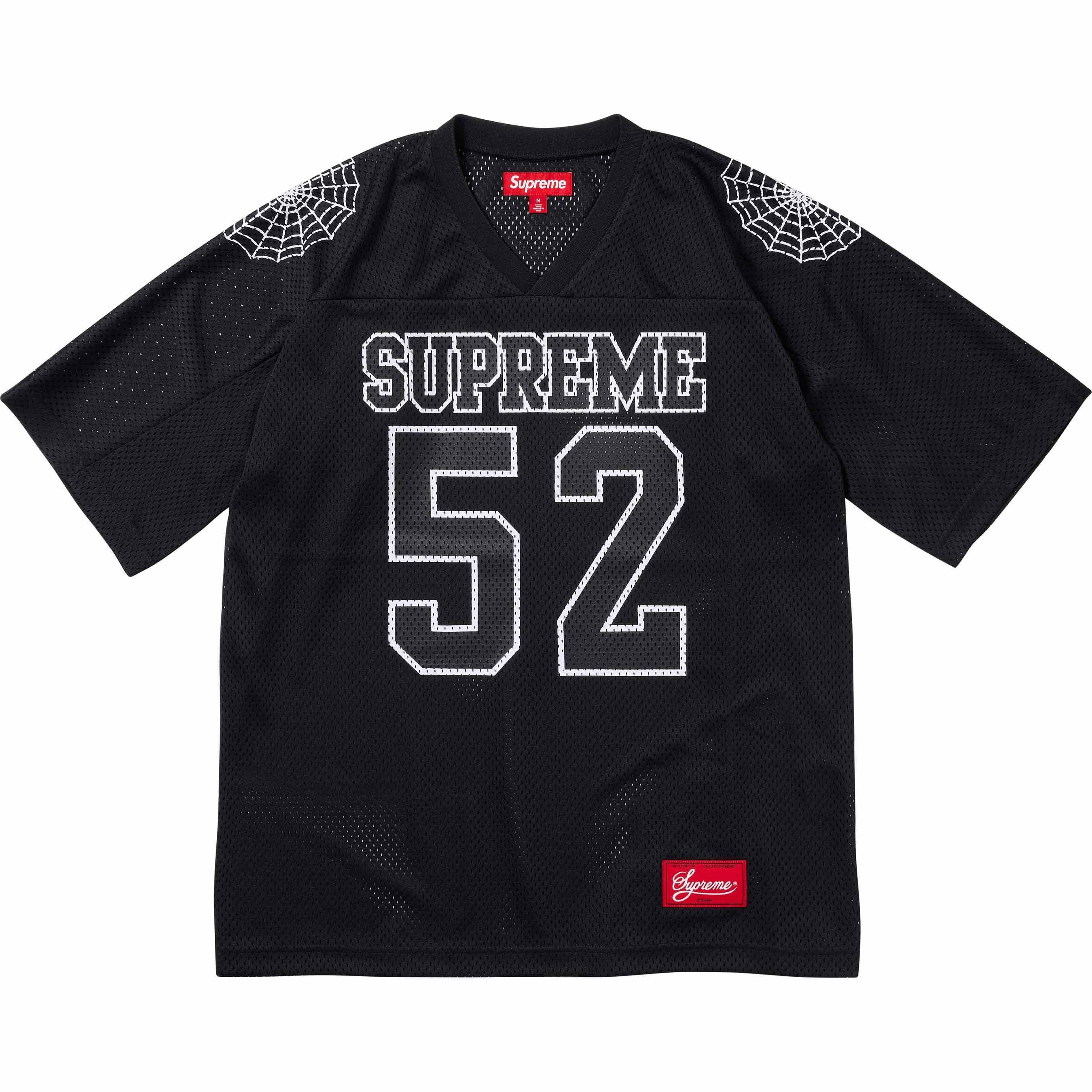 Supreme SPIDERWEB FOOTBALL JERSEYフットボールシャツ (Supreme/T