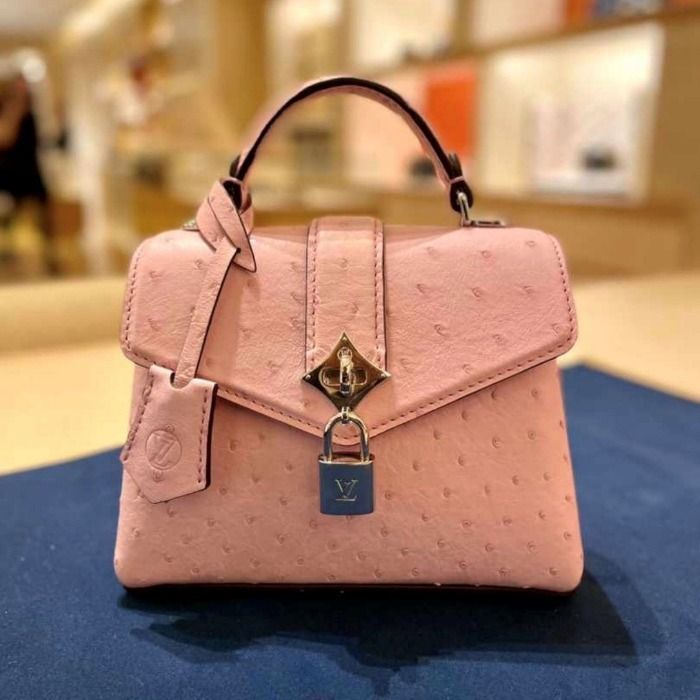 ルイヴィトン】ショルダー ハンドバッグ オーストリッチ☆ (Louis