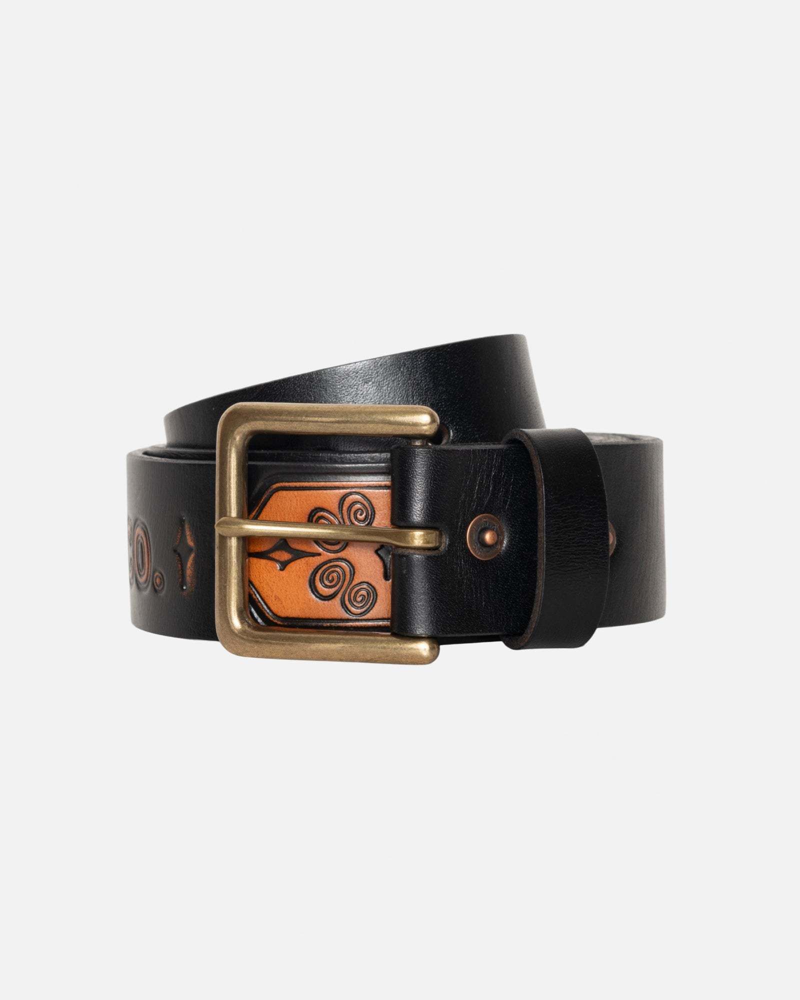 STUSSY & LEVI'S】 EMBOSSED LEATHER BELT (STUSSY/ベルト) 106130982