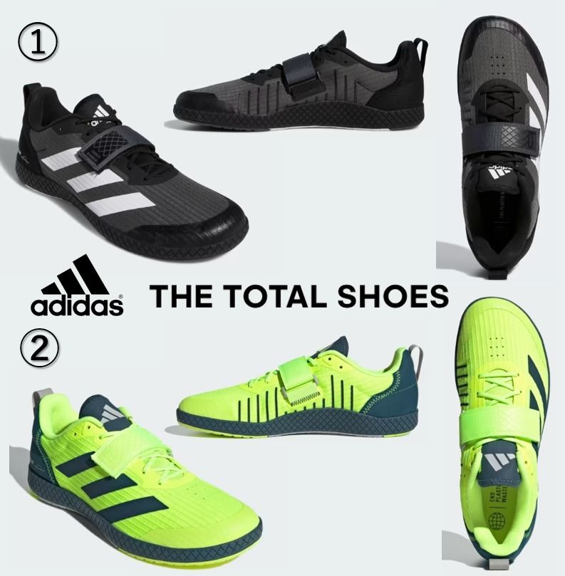 AdidasウエイトリフティングシューズTHE TOTAL SHOES☆選べる2色