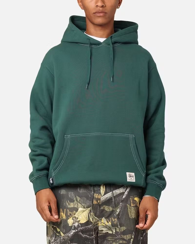 StussyステューシーSS Link Fleece Hoodieパーカー プルオーバー