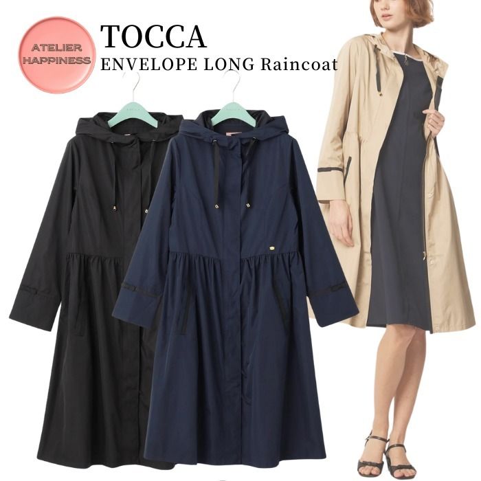 TOCCA】ENVELOPE LONG レインコート (TOCCA/トップスその他