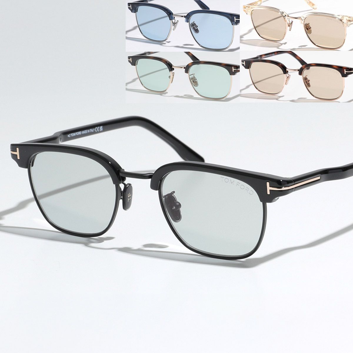 TOM FORD サングラス TF1119-D サーモントブロー型 (TOM FORD