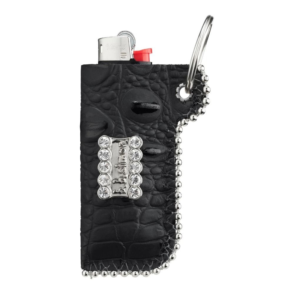 Supreme x B.B. Simon】Leather Lighter Case Keychain☆24FW (Supreme