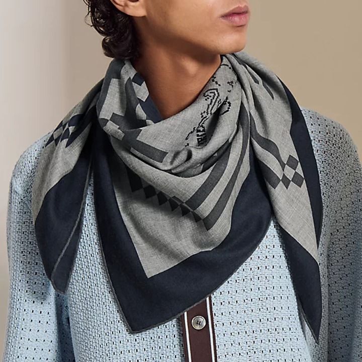 エレガント♪】HERMES カレH 100 (HERMES/ストール) H104199T 08【BUYMA】