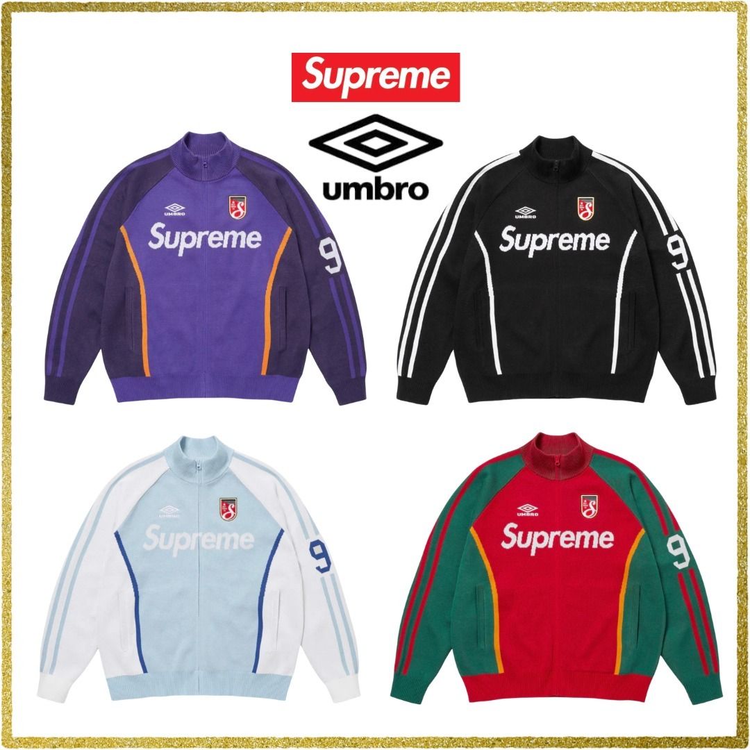 25SS】Supreme × Umbro Zip Up Sweater シュプリーム (UMBRO/ニット
