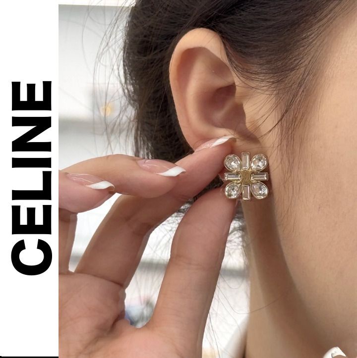 CELINE》国内発送セリーヌ デイジー ピアス (CELINE/ピアス) 461JV6BRS