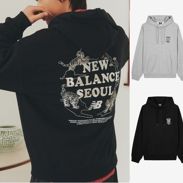 New Balance】UNI NB Seoul Tiger Exclusive Hoodie(SEMI OVER (New