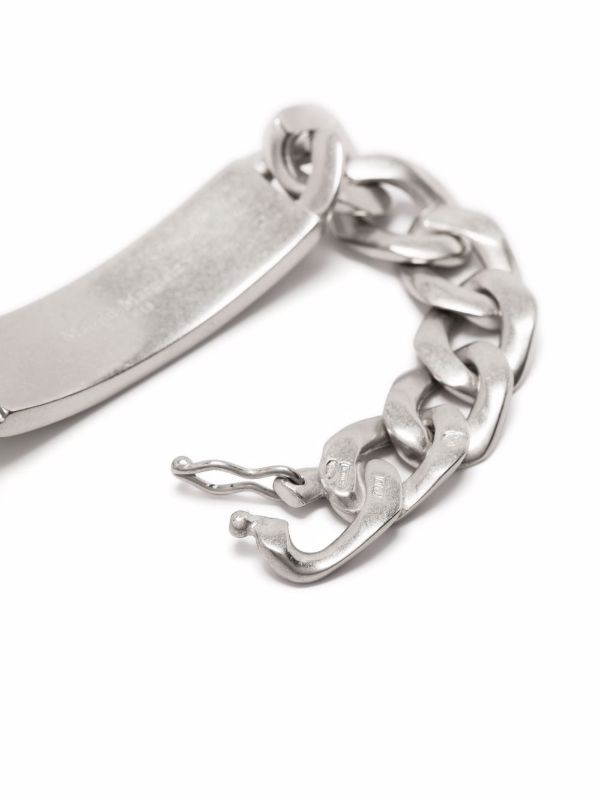 Maison Margiela Chain ID Bracelet | Silver | FARFETCH ID
