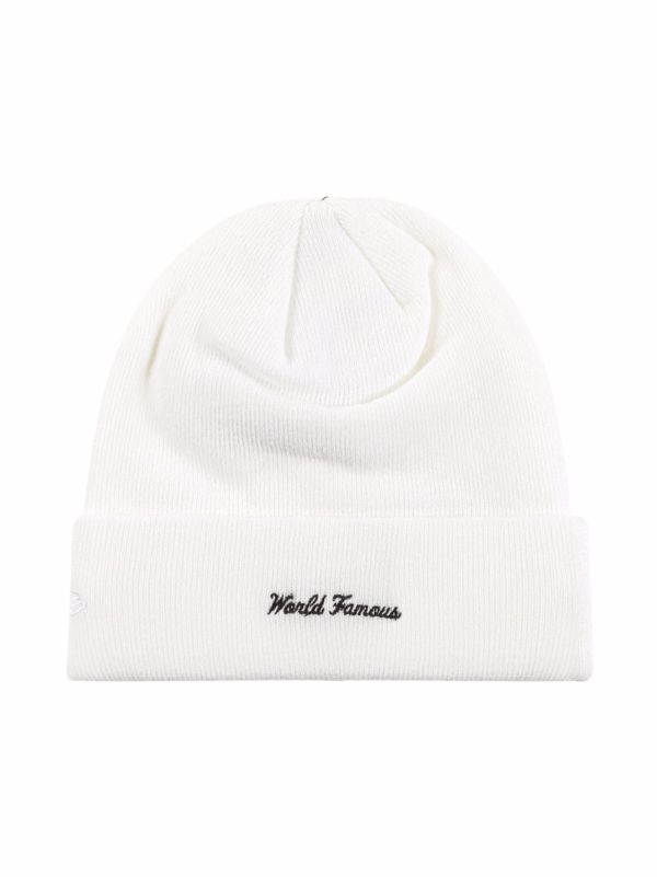 Supreme x New Era Box Logo Beanie | White | FARFETCH
