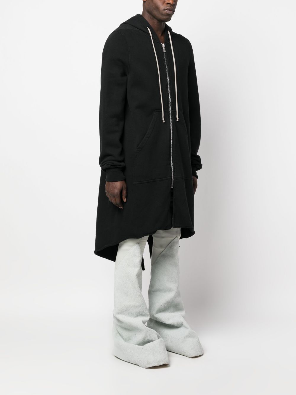 Rick Owens DRKSHDW フィッシュテール パーカーコート | ブラック