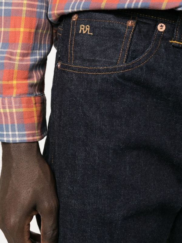 Ralph Lauren RRL ストレートジーンズ | ブルー | FARFETCH JP