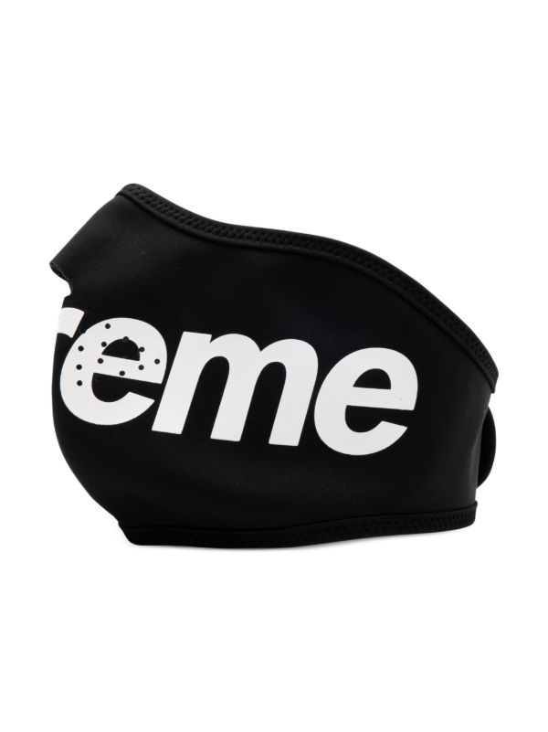 Supreme x Windstopper logo-print Face Mask | Black | FARFETCH