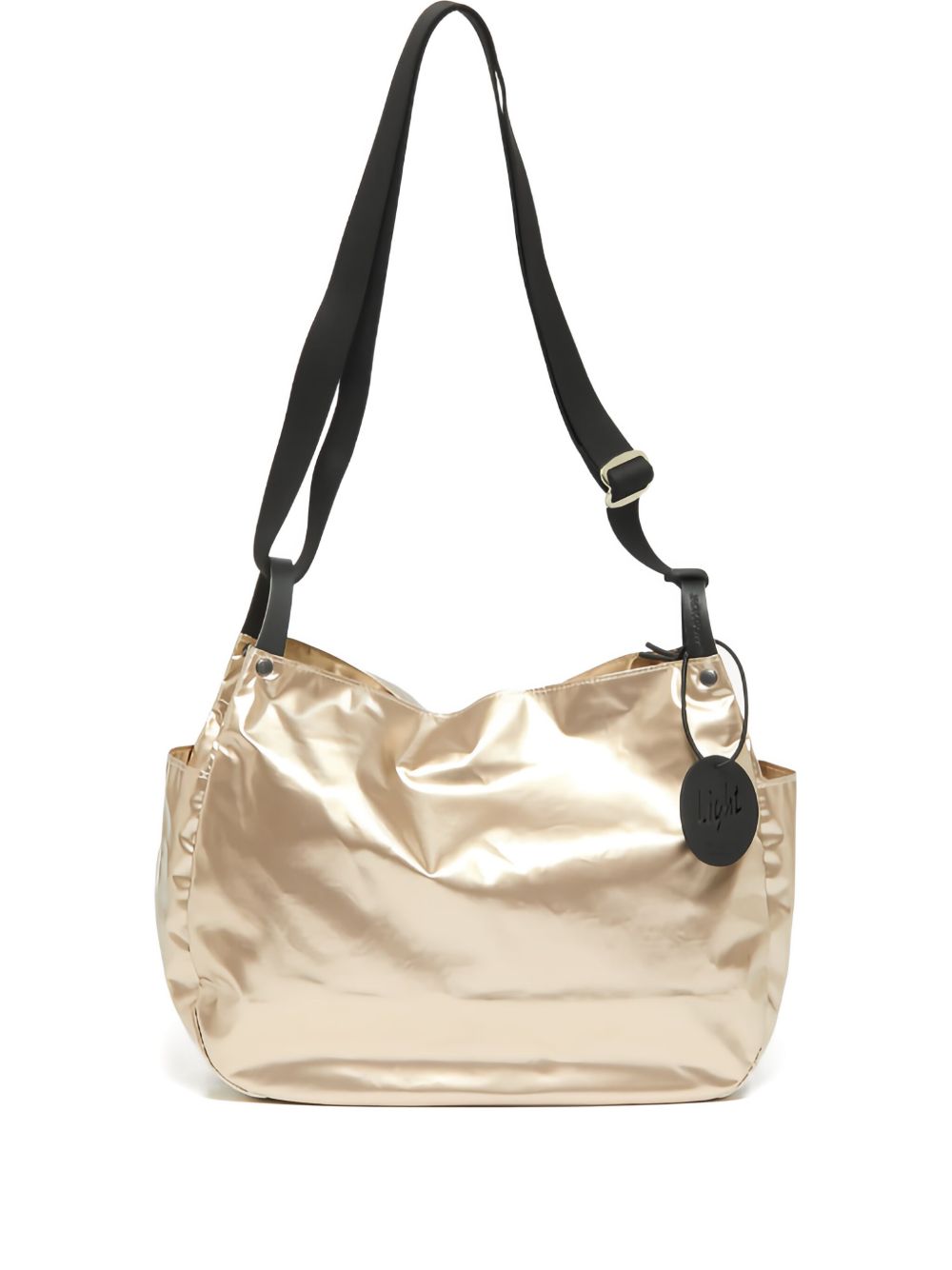 Jack Gomme metallic-finish Shoulder Bag | Gold | FARFETCH JO