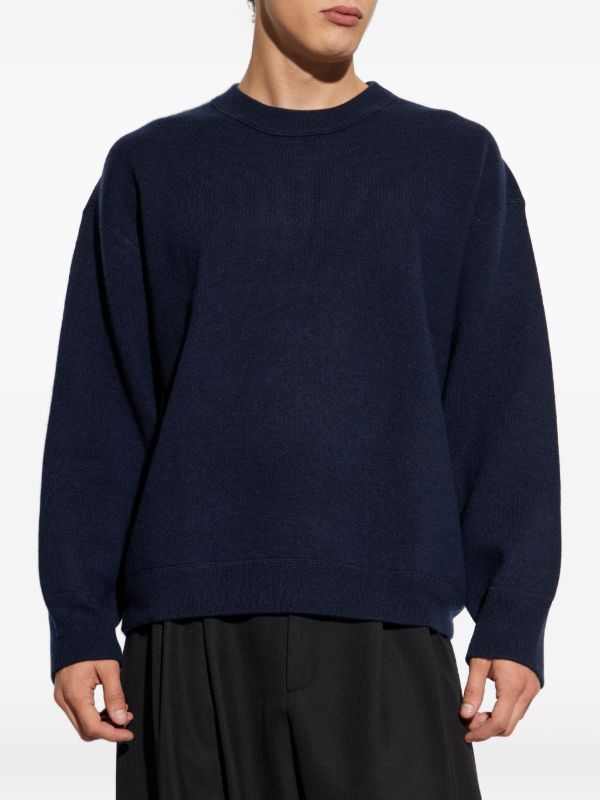 Studio Nicholson Moray wool-blend Sweater | Blue | FARFETCH