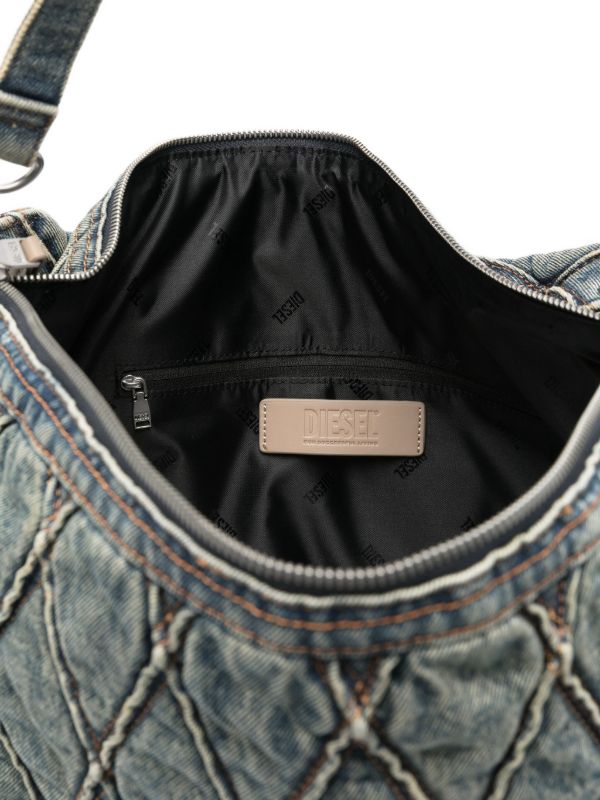 Diesel キルティング ショルダーバッグ | ブルー | FARFETCH JP