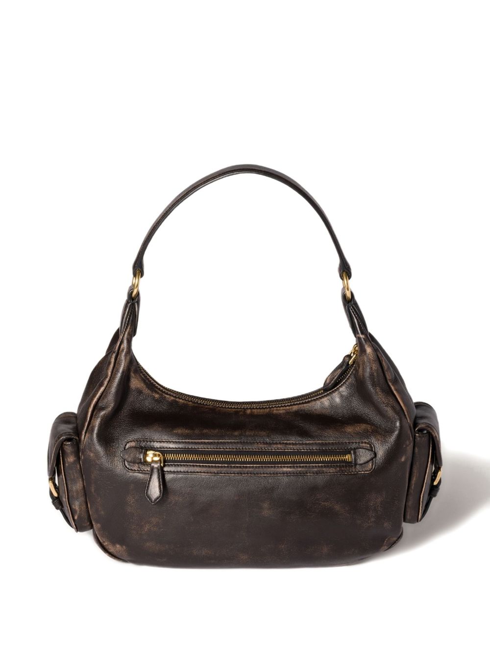 Miu Miu Pocket Shoulder Bag | Brown | FARFETCH