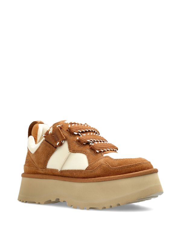 UGG Astromel Platform lace-up Sneakers | Brown | FARFETCH