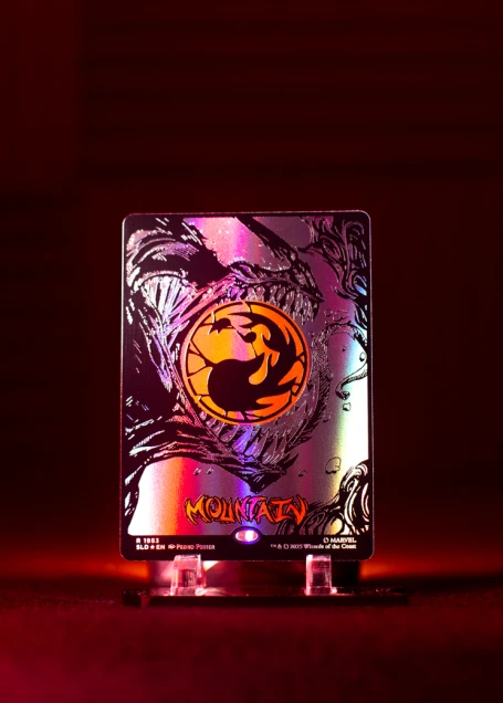 Secret Lair x Marvel's Spider-Man: Mana Symbiote Raised Foil