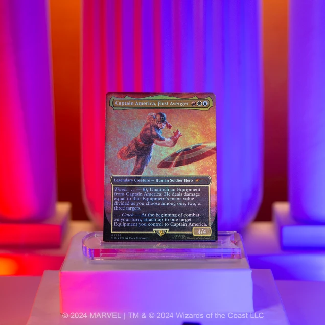 Secret Lair x Marvel's Captain America Foil Edition | Secret Lair