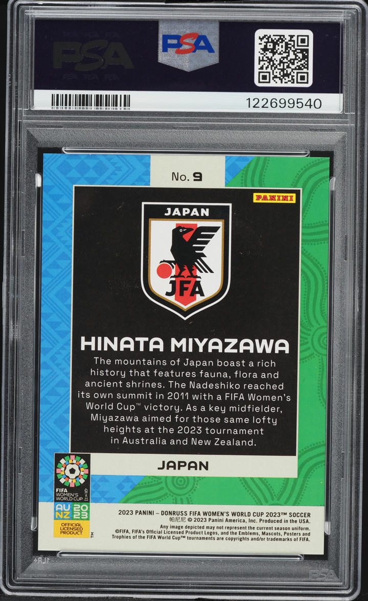 2023 Donruss FIFA Women's World Cup National Landmarks Hinata