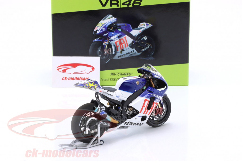 Minichamps 1:12 Valentino Rossi Yamaha YZR-M1 #46 MotoGP