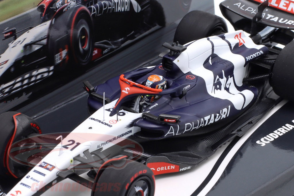 Minichamps 1:43 Nyck de Vries Alpha Tauri AT04 #21 British GP