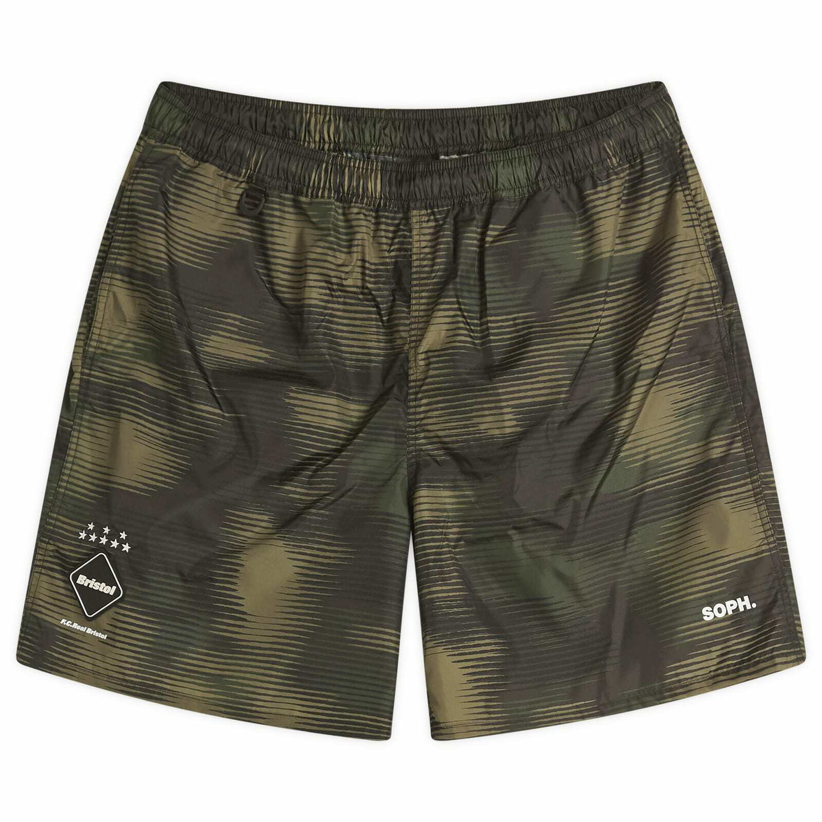 F.C. Real Bristol Men's Supplex Nylon Easy Shorts in Black F.C.