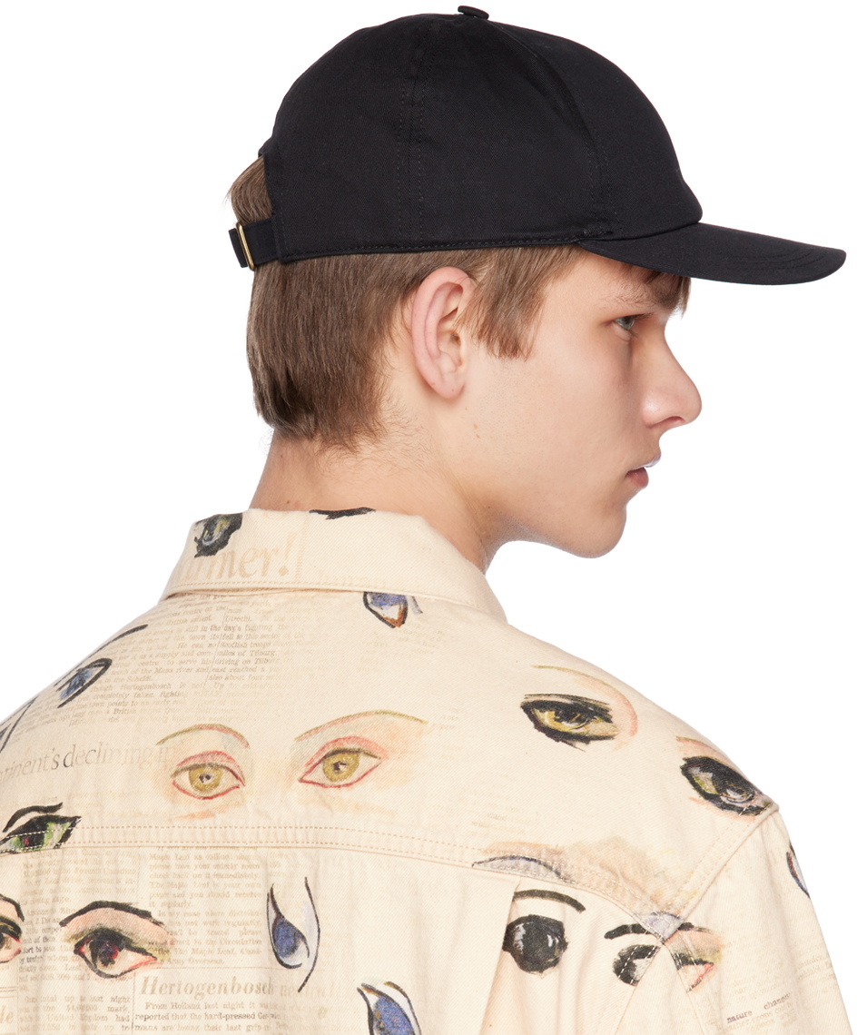 Vivienne Westwood Black Embroidered Cap Vivienne Westwood