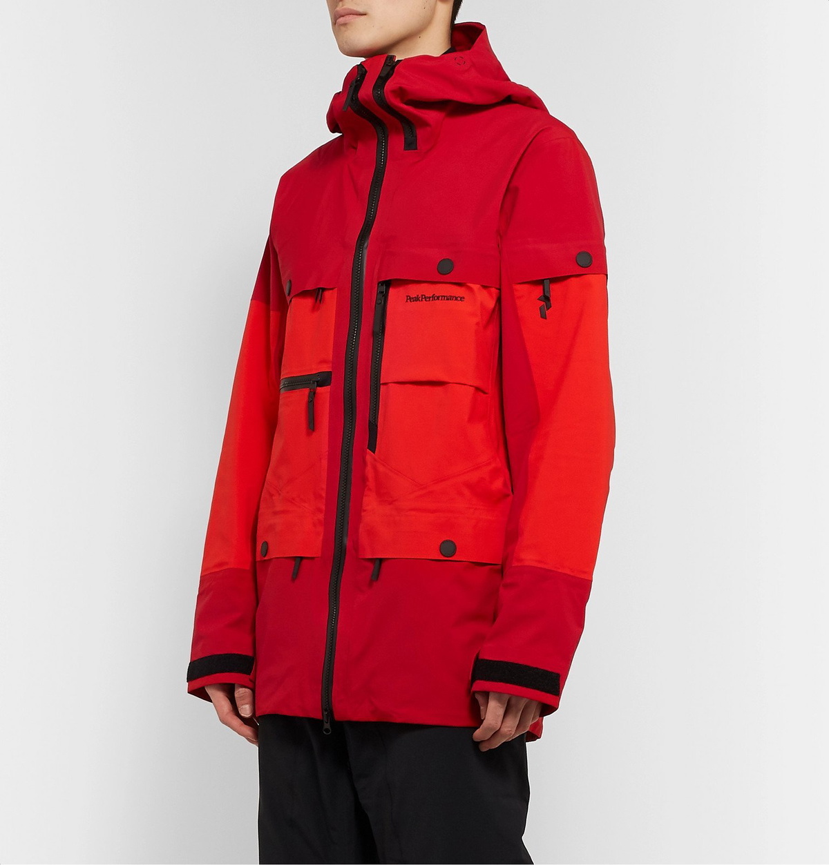 Peak Performance - Vertical Hooded GORE-TEX Ski Jacket - Red Peak