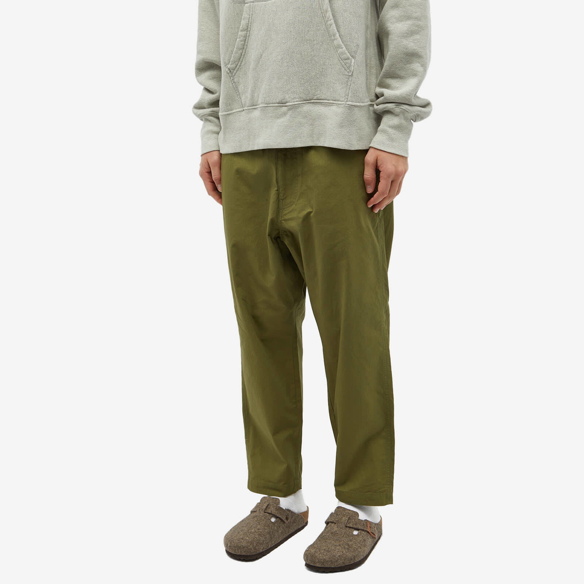 Uniform Experiment Men's Ripstop Tapered Utility Pants in Khaki