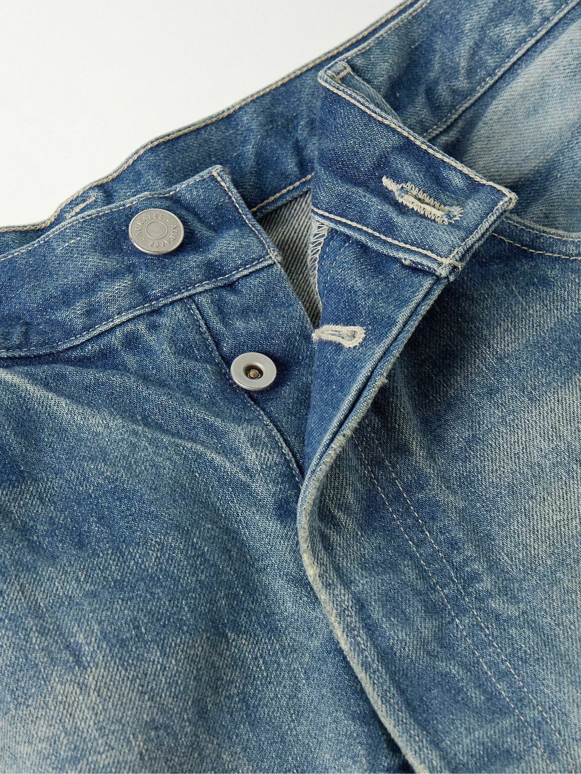 Auralee - Wide-Leg Selvedge Jeans - Blue Auralee