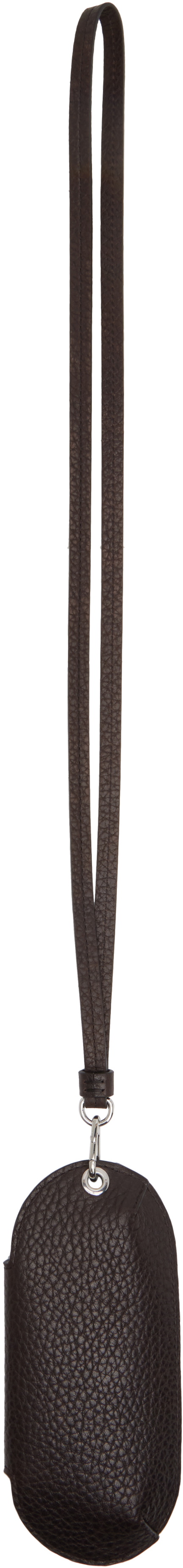 LEMAIRE Brown Bell Glasses Holder Pouch Lemaire