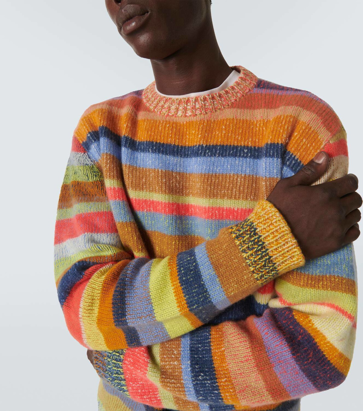 The Elder Statesman Striped cashmere sweater The Elder Statesman