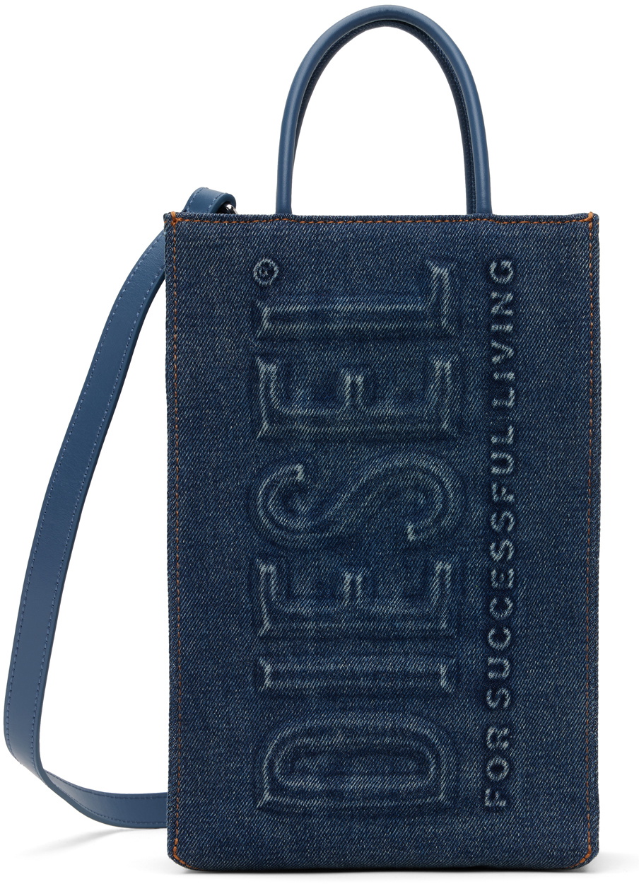 Diesel Navy DSL Shopper 3D M X Tote Diesel