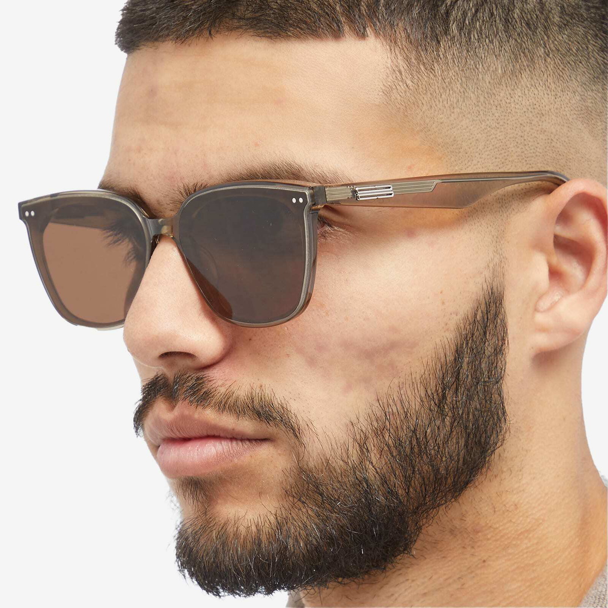 Gentle Monster Men's Heizer Sunglasses in Khaki Gentle Monster
