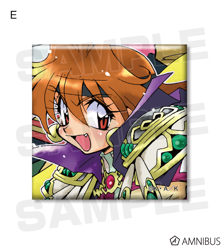 スレイヤーズ - トレーディング リナ＝インバース スクエア缶バッジ