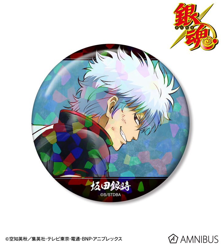 銀魂 - 描き下ろし 坂田銀時 戦う背中ver. 第2弾 ホログラム75mm缶