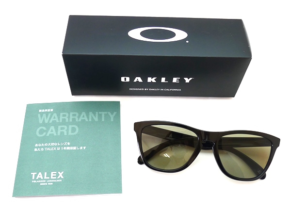 ゴルフに釣りに限定偏光カスタムサングラス】OAKLEY×TALEXの限定