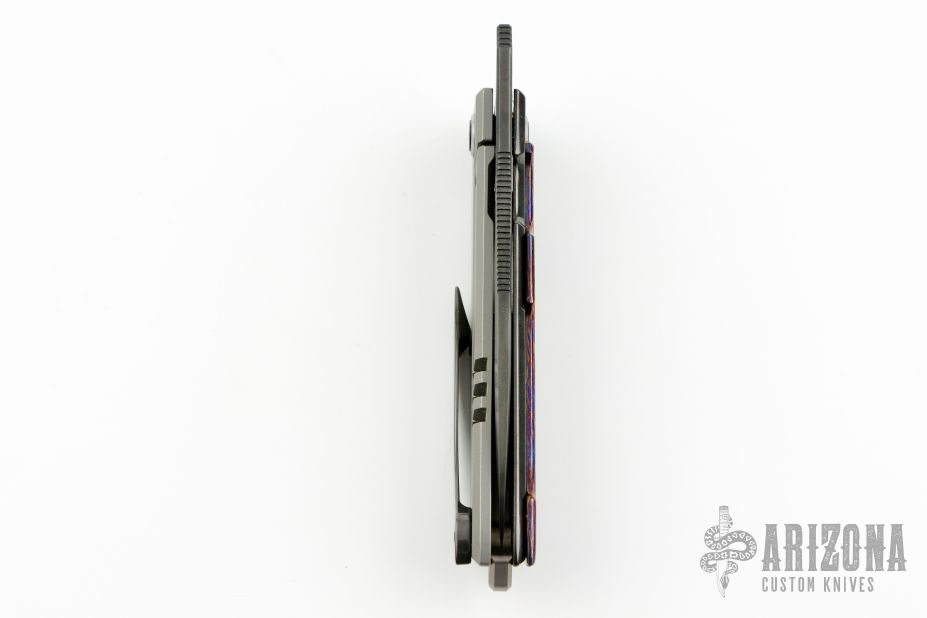 KATSU KS-Z1 DLC Coated ZDP-189 Zircuti Overlay - Arizona Custom Knives