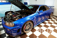 真っ青のGT-Rが公道で爆走！？ ワイルド・スピードMAXに登場したクルマ